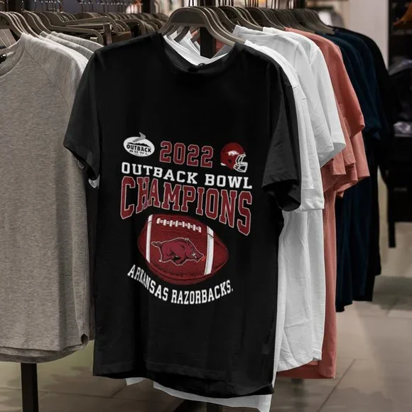 Shirts Arkansas Football Outback Bowl Champions Shirt College